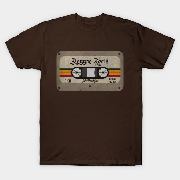 Reggae Roots Cassette T-Shirt by CTShirts